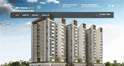 Desktop Screenshot of primeartarchitects.com