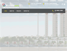 Tablet Screenshot of primeartarchitects.com